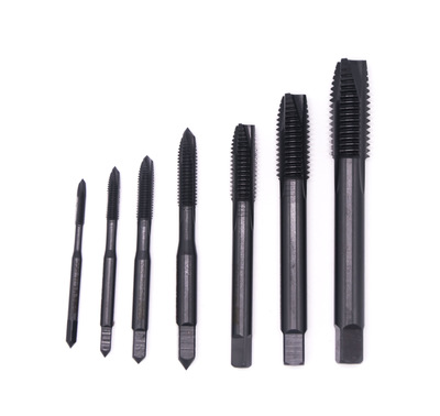 丝锥选购指南 M2高速钢氮化螺旋槽丝锥套装（M3-M12）